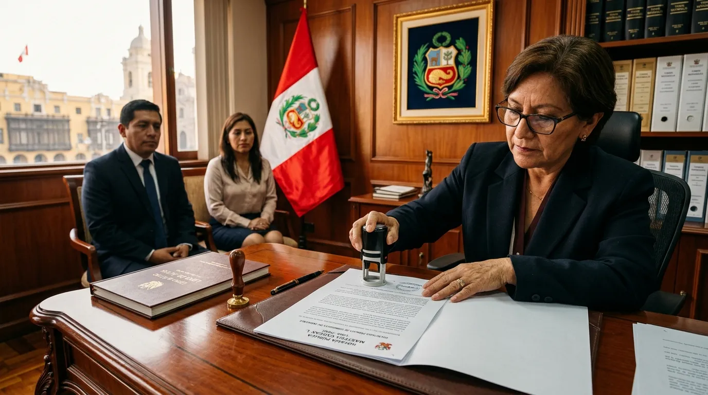 Fondo de Notarías Públicas en Lima