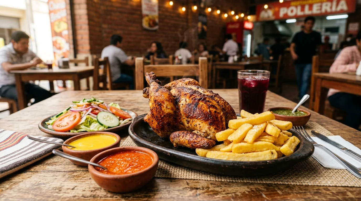 Fondo de Pollerías y Pollos a la Brasa en Lima
