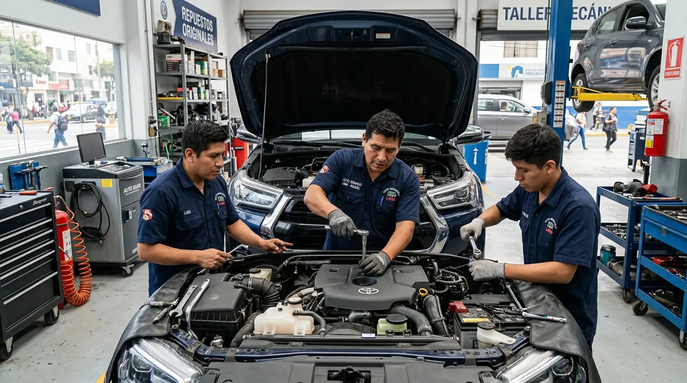 Fondo de Talleres Mecánicos y Servicio Automotriz en Lima